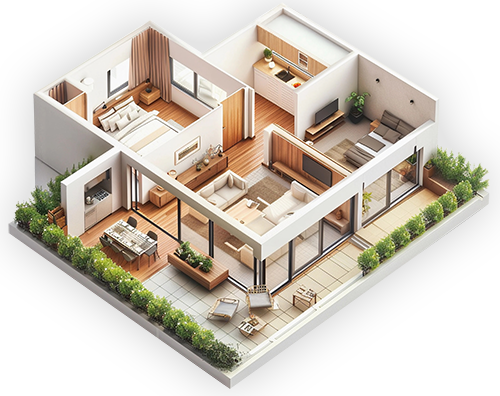 MuellerCoels_3D_Grundriss